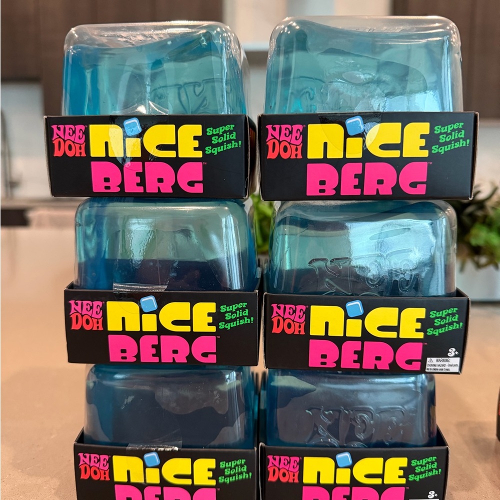 Nice Berg Kids Sensory Squish Toy - Blue
